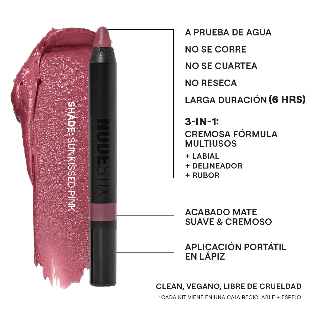 NUDE LOVE LIP PALETTE (SET DE MAQUILLAJE)